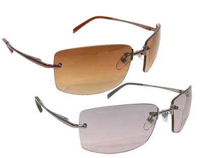 Reaction Frameless Sunglasses