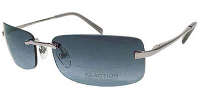 Blue Gradient Gunmetal Sunglasses