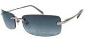 Blue Gradient Gunmetal Sunglasses